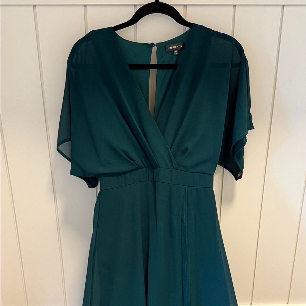 Chic Teal Maxi Dress for Women